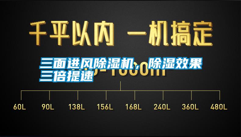 三面進(jìn)風(fēng)除濕機，除濕效果三倍提速