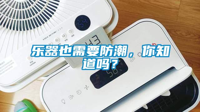 樂器也需要防潮，你知道嗎？