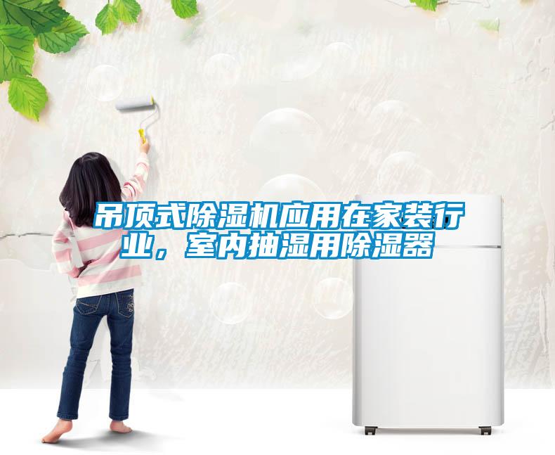吊頂式除濕機應(yīng)用在家裝行業(yè)，室內(nèi)抽濕用除濕器