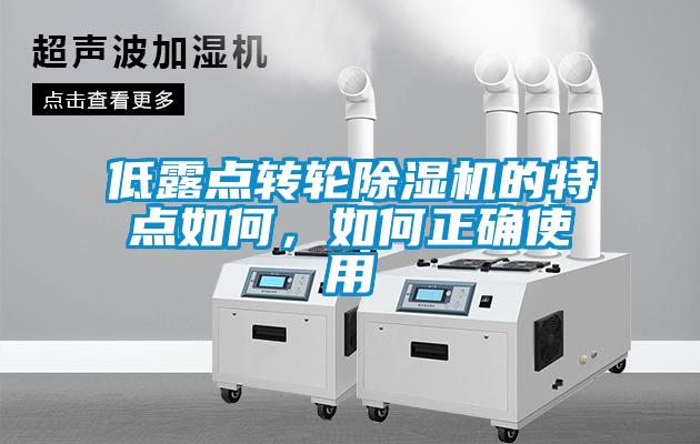 低露點轉(zhuǎn)輪除濕機的特點如何，如何正確使用