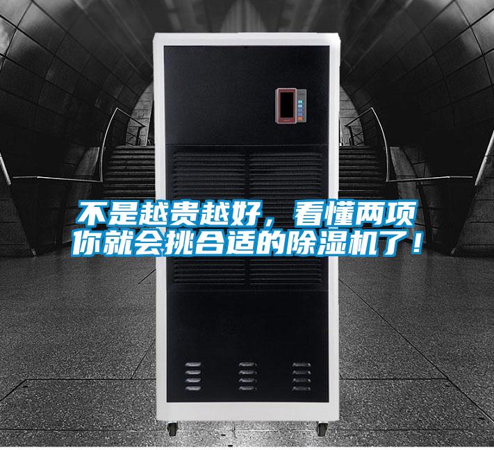 不是越貴越好，看懂兩項(xiàng)你就會(huì)挑合適的除濕機(jī)了！
