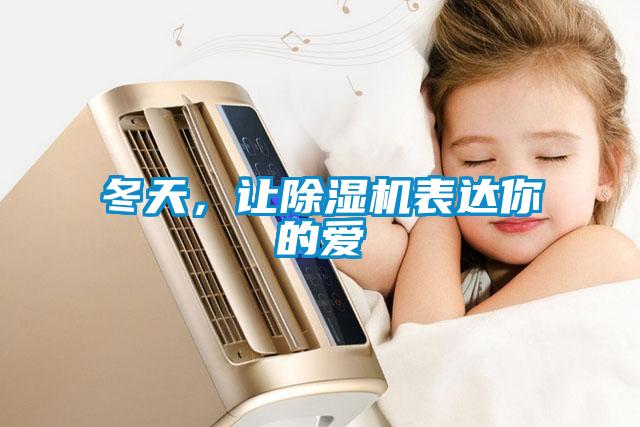 冬天，讓除濕機表達你的愛
