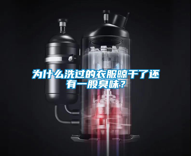 為什么洗過的衣服晾干了還有一股臭味？
