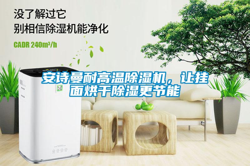 安詩曼耐高溫除濕機(jī)，讓掛面烘干除濕更節(jié)能