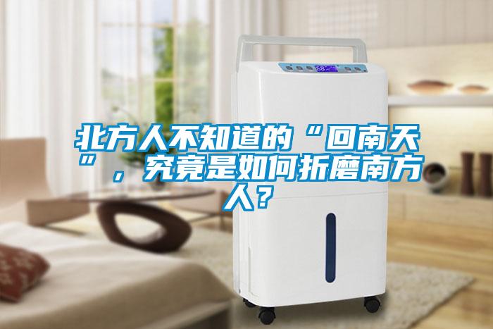 北方人不知道的“回南天”，究竟是如何折磨南方人？