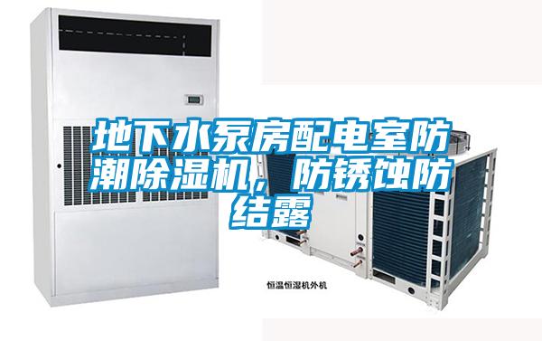 地下水泵房配電室防潮除濕機，防銹蝕防結(jié)露