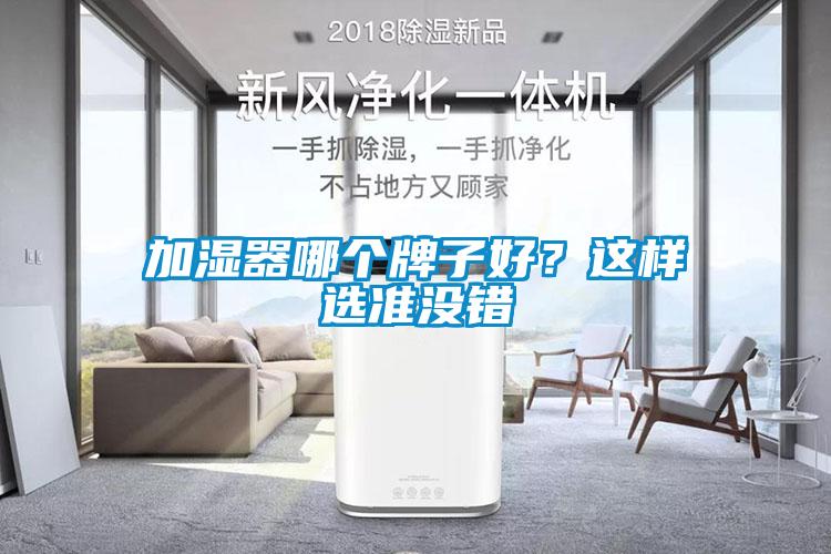 加濕器哪個(gè)牌子好？這樣選準(zhǔn)沒(méi)錯(cuò)