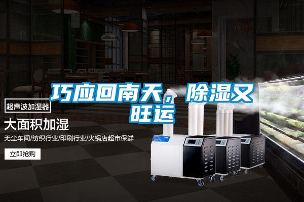巧應(yīng)回南天，除濕又旺運