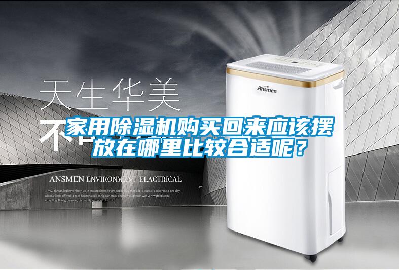 家用除濕機(jī)購(gòu)買回來(lái)應(yīng)該擺放在哪里比較合適呢？