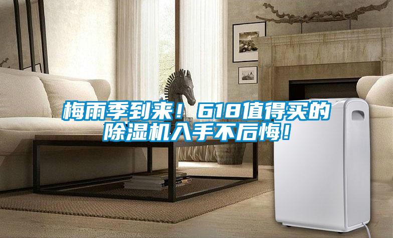 梅雨季到來！618值得買的除濕機入手不后悔！