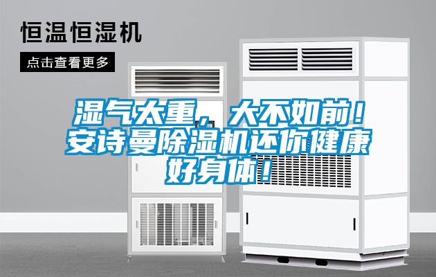 濕氣太重，大不如前！安詩曼除濕機(jī)還你健康好身體！