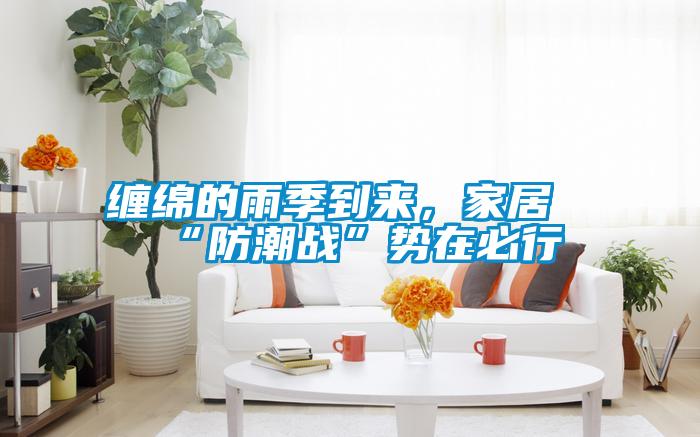 纏綿的雨季到來，家居“防潮戰(zhàn)”勢在必行