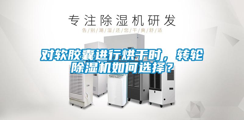 對軟膠囊進(jìn)行烘干時，轉(zhuǎn)輪除濕機(jī)如何選擇？