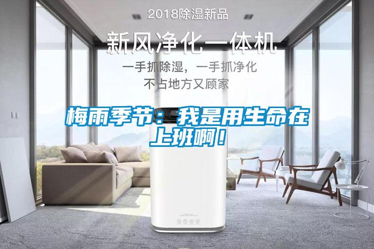 梅雨季節(jié):我是用生命在上班??!