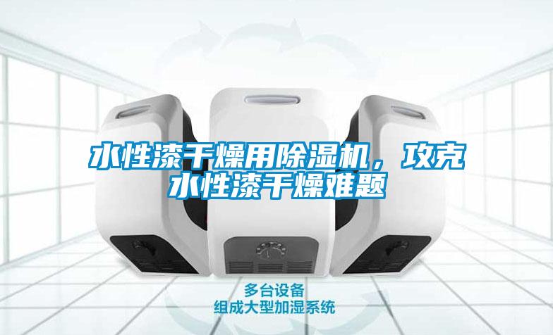水性漆干燥用除濕機(jī)，攻克水性漆干燥難題