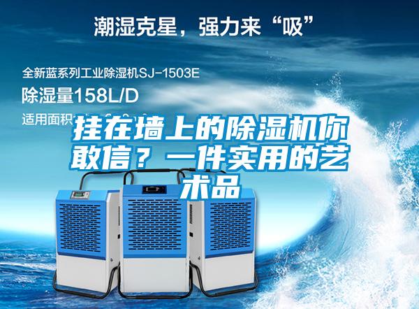 掛在墻上的除濕機(jī)你敢信？一件實(shí)用的藝術(shù)品