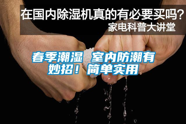 春季潮濕 室內(nèi)防潮有妙招！簡(jiǎn)單實(shí)用