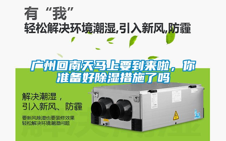 廣州回南天馬上要到來啦，你準(zhǔn)備好除濕措施了嗎