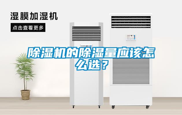 除濕機(jī)的除濕量應(yīng)該怎么選？