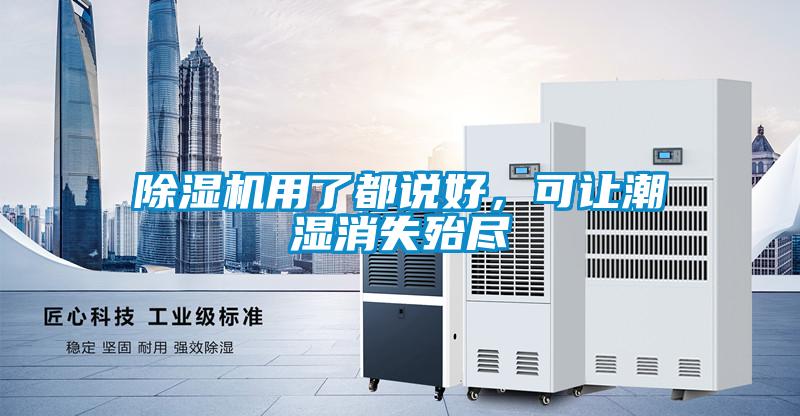 除濕機(jī)用了都說好，可讓潮濕消失殆盡