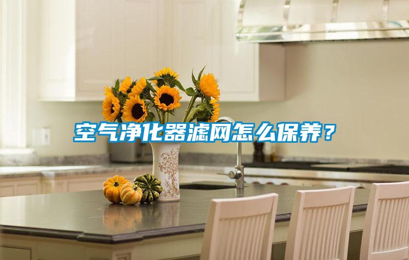 空氣凈化器濾網(wǎng)怎么保養(yǎng)？