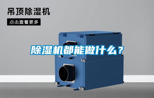 除濕機(jī)都能做什么？
