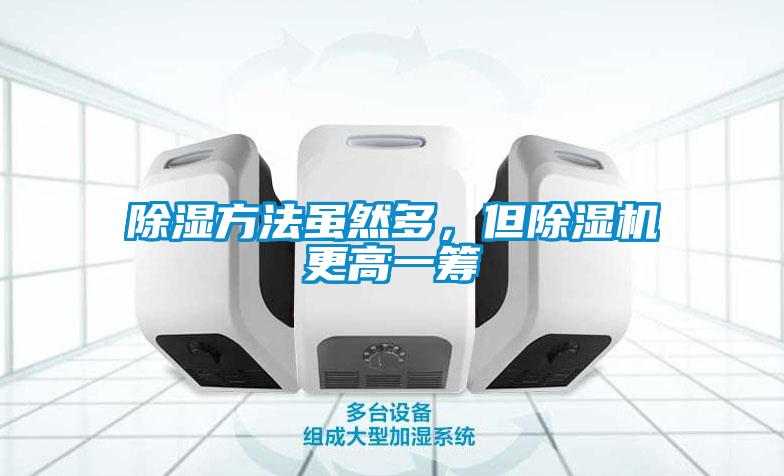 除濕方法雖然多，但除濕機更高一籌