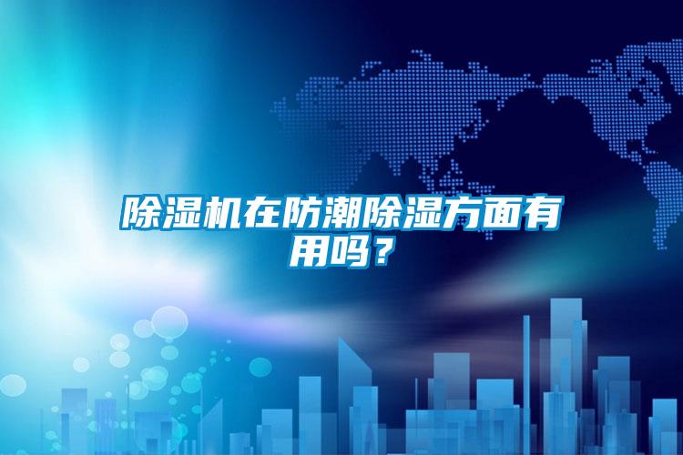 除濕機(jī)在防潮除濕方面有用嗎？