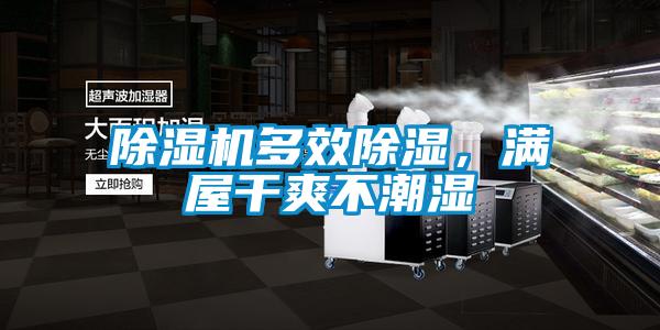 除濕機(jī)多效除濕，滿屋干爽不潮濕