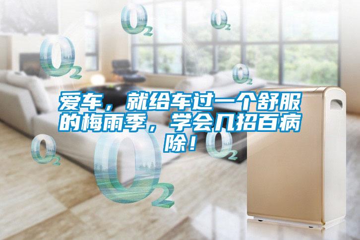 愛車，就給車過一個舒服的梅雨季，學(xué)會幾招百病除！