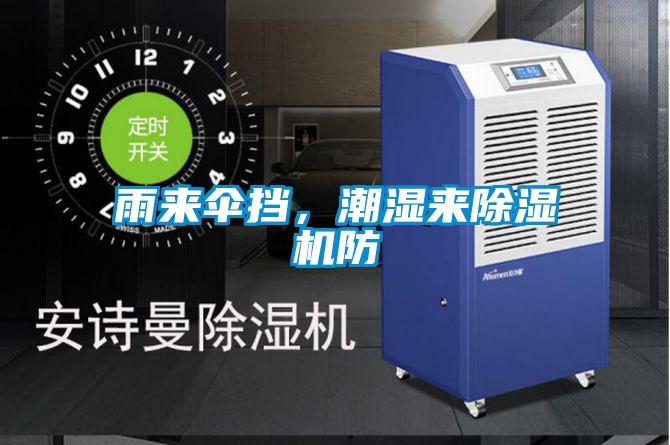 雨來傘擋，潮濕來除濕機防