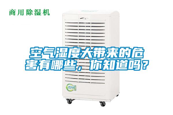 空氣濕度大帶來(lái)的危害有哪些，你知道嗎？