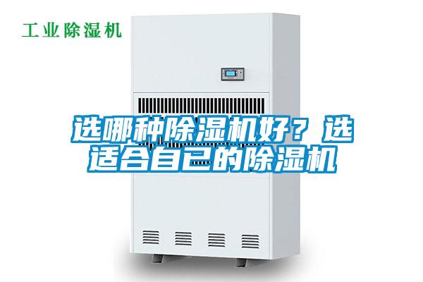 選哪種除濕機好？選適合自已的除濕機