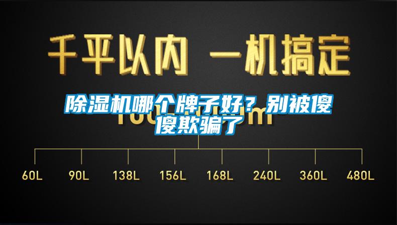 除濕機(jī)哪個(gè)牌子好？別被傻傻欺騙了