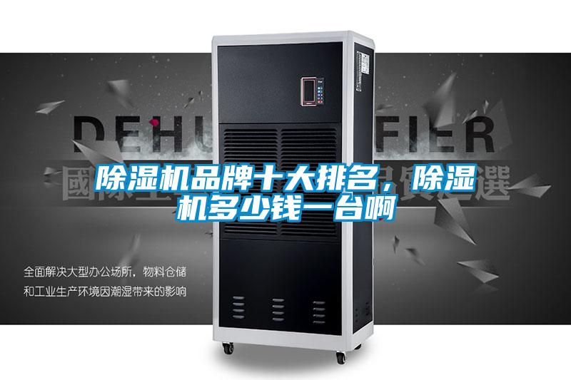 除濕機(jī)品牌十大排名，除濕機(jī)多少錢一臺(tái)啊
