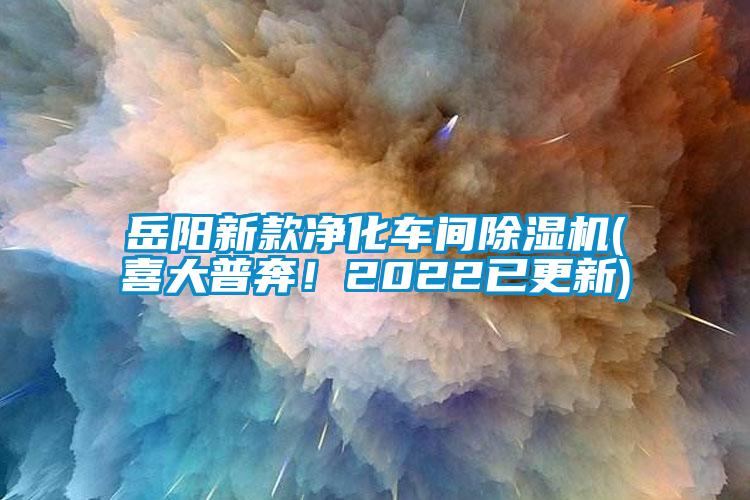岳陽(yáng)新款凈化車(chē)間除濕機(jī)(喜大普奔！2022已更新)