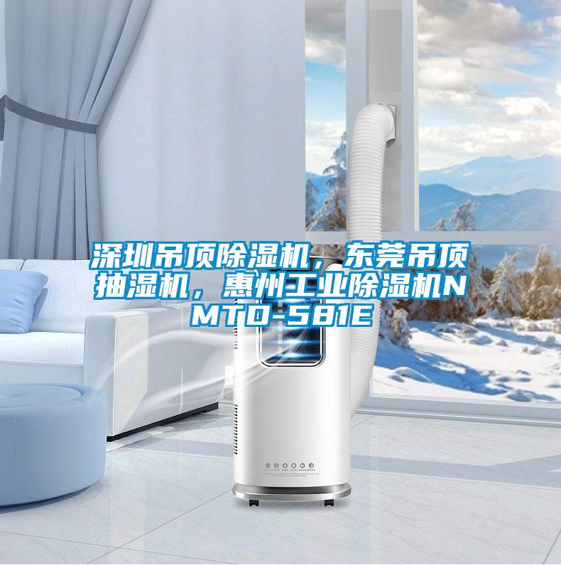 深圳吊頂除濕機，東莞吊頂抽濕機，惠州工業(yè)除濕機NMTD-581E
