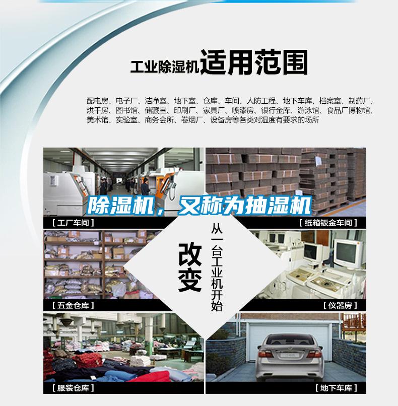 除濕機(jī)，又稱為抽濕機(jī)
