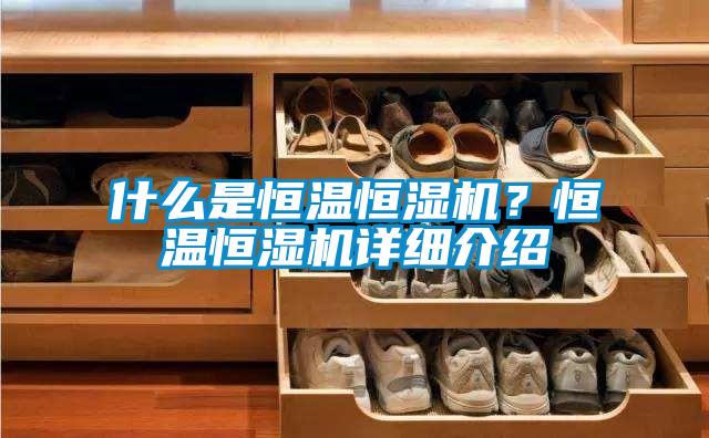 什么是恒溫恒濕機？恒溫恒濕機詳細介紹