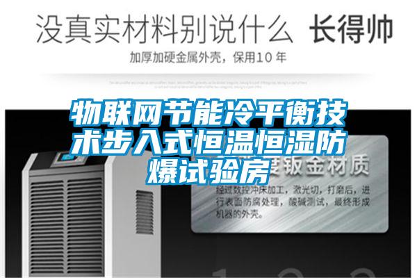物聯(lián)網(wǎng)節(jié)能冷平衡技術步入式恒溫恒濕防爆試驗房