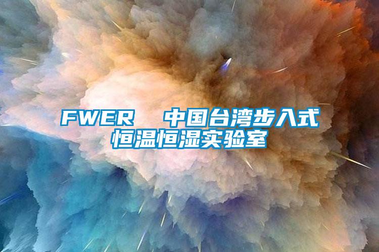 FWER  中國(guó)臺(tái)灣步入式恒溫恒濕實(shí)驗(yàn)室