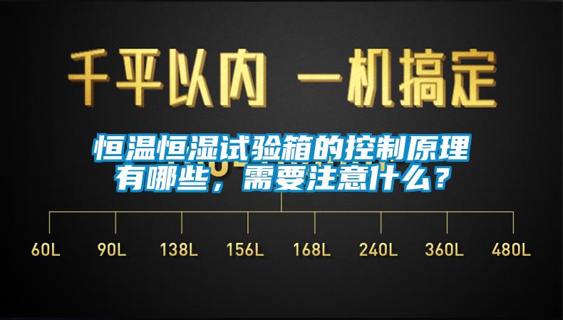 恒溫恒濕試驗(yàn)箱的控制原理有哪些，需要注意什么？