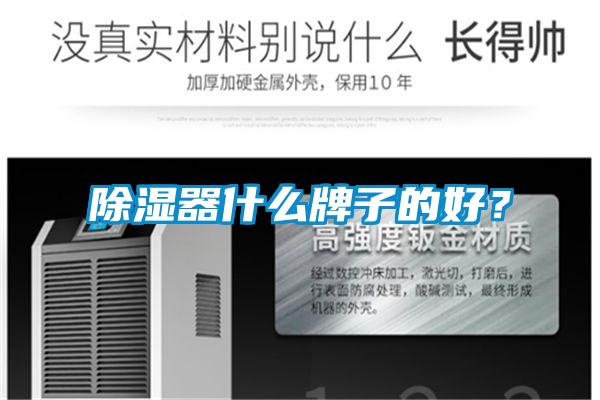 除濕器什么牌子的好？