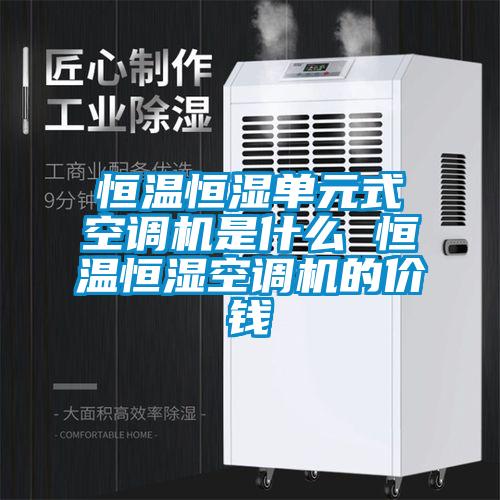 恒溫恒濕單元式空調(diào)機(jī)是什么 恒溫恒濕空調(diào)機(jī)的價錢