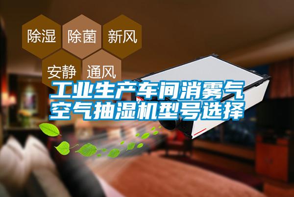 工業(yè)生產車間消霧氣空氣抽濕機型號選擇
