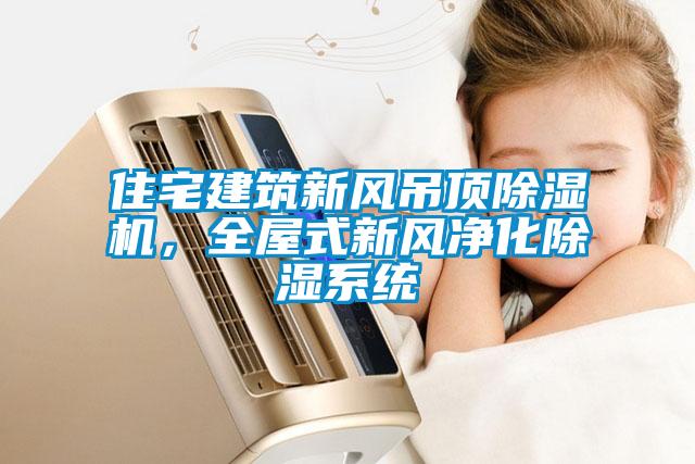 住宅建筑新風(fēng)吊頂除濕機(jī)，全屋式新風(fēng)凈化除濕系統(tǒng)