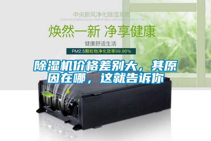 除濕機(jī)價(jià)格差別大，其原因在哪，這就告訴你
