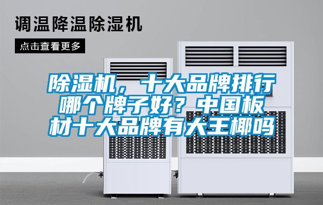 除濕機(jī)，十大品牌排行哪個(gè)牌子好？中國板材十大品牌有大王椰嗎