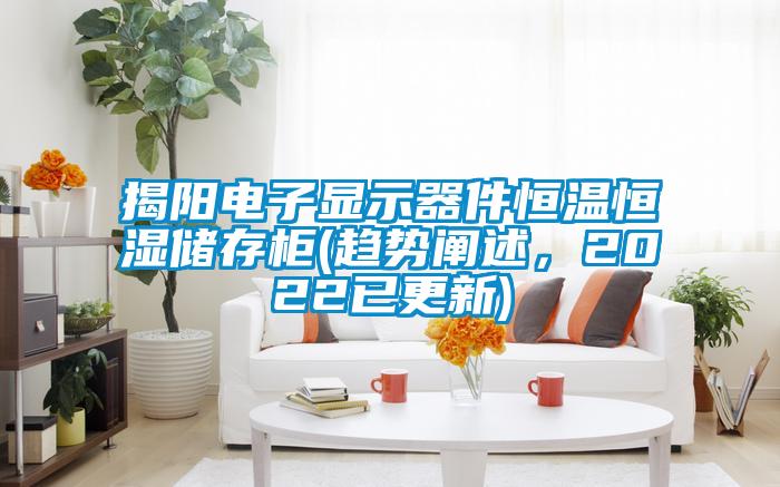 揭陽電子顯示器件恒溫恒濕儲存柜(趨勢闡述，2022已更新)