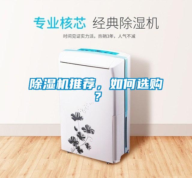 除濕機推薦，如何選購？